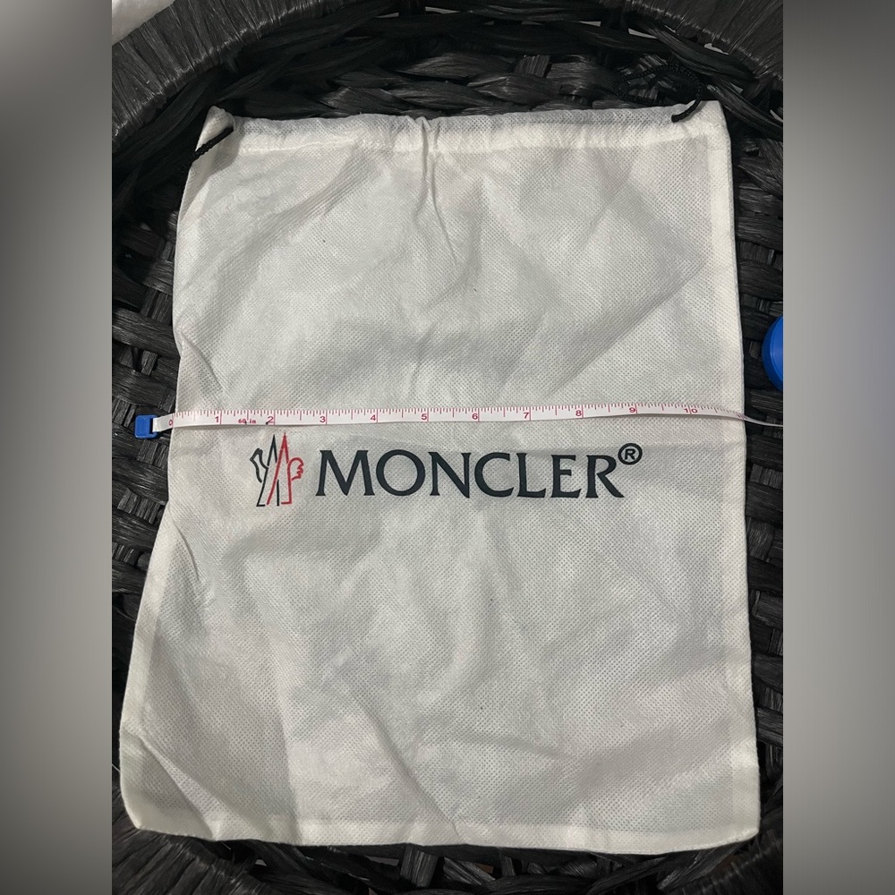 Moncler dust bag, 11 x 14 inches